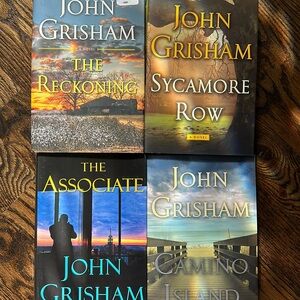 Author John Grisham 4 Book Bundle Hardback